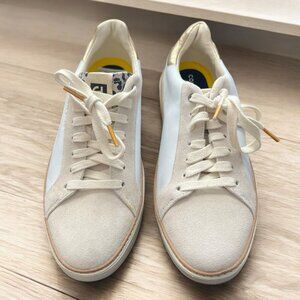 Cole Haan White and Cream Sneakers